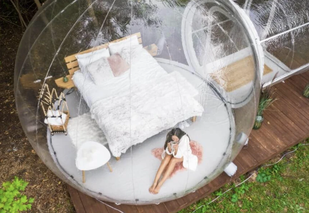 giant clear bubble tent