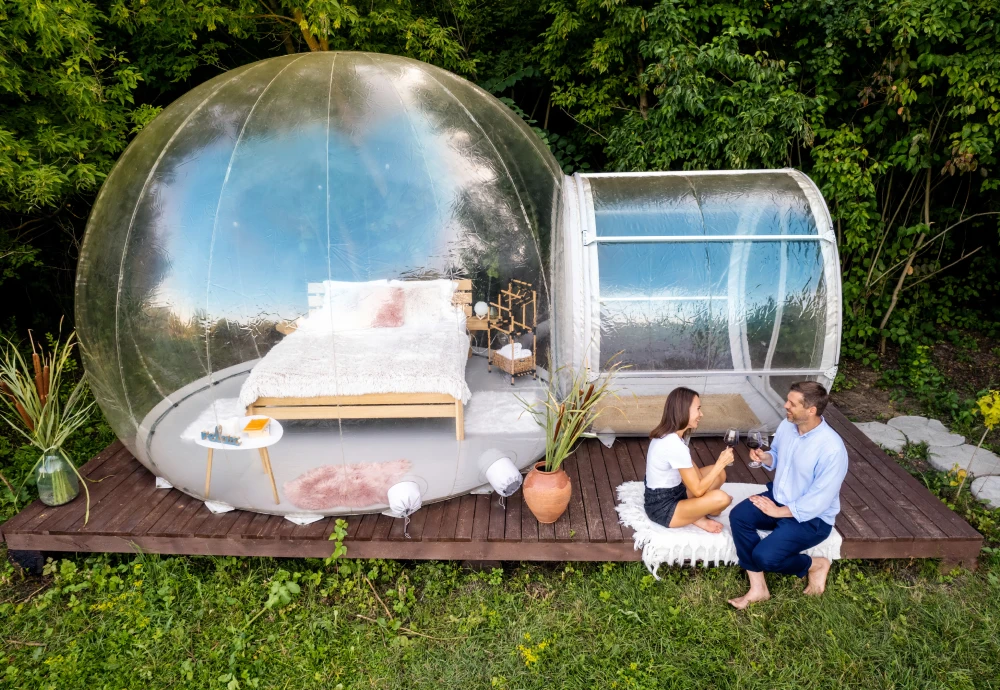 giant clear bubble tent